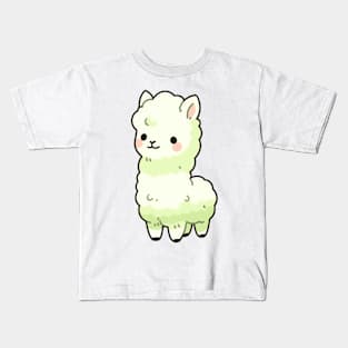 Cute Llama Animal Kids T-Shirt